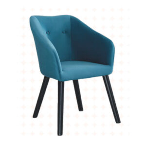 Chaise bleue contemporaine