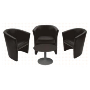 Ensemble trois fauteuils
